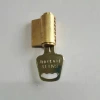 Wholesale zinc alloy padlock lock cores, household copper leaf lock core accessories, safes, filing cabinets, one-piece pin lock cores details Picture